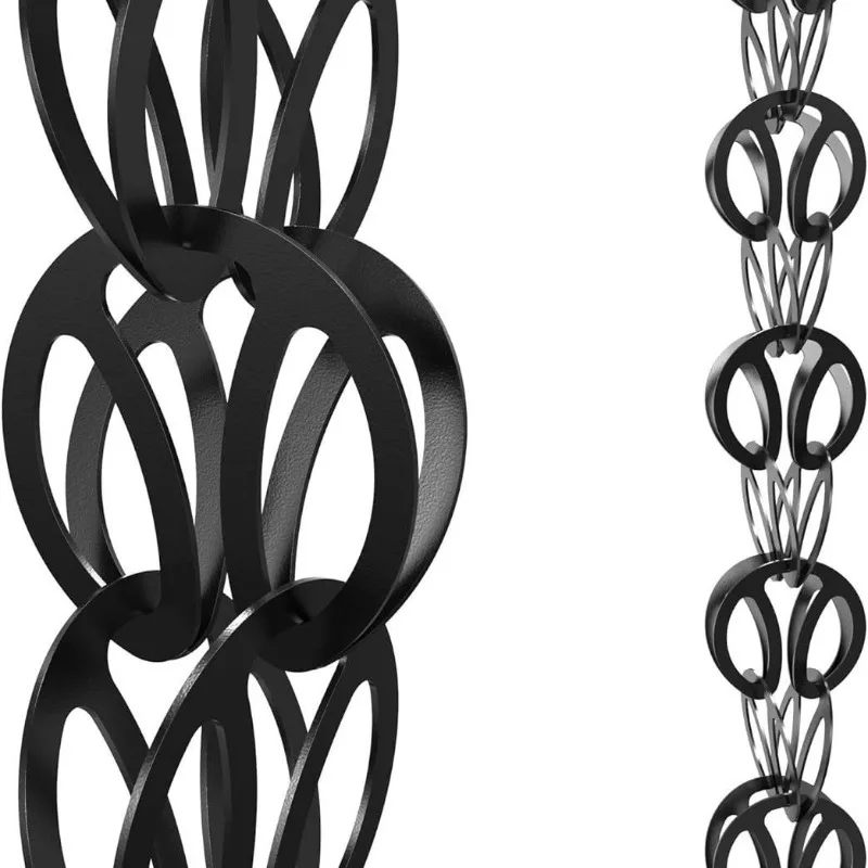 Garden decoration rain chain, villa eaves rain chain rain guide chain