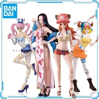 In Stock Original BANPRESTO Bandai One Piece Boa Hancock Nami Robin Vivi Carrot Action Figure Animation Toy Gift Model Collector