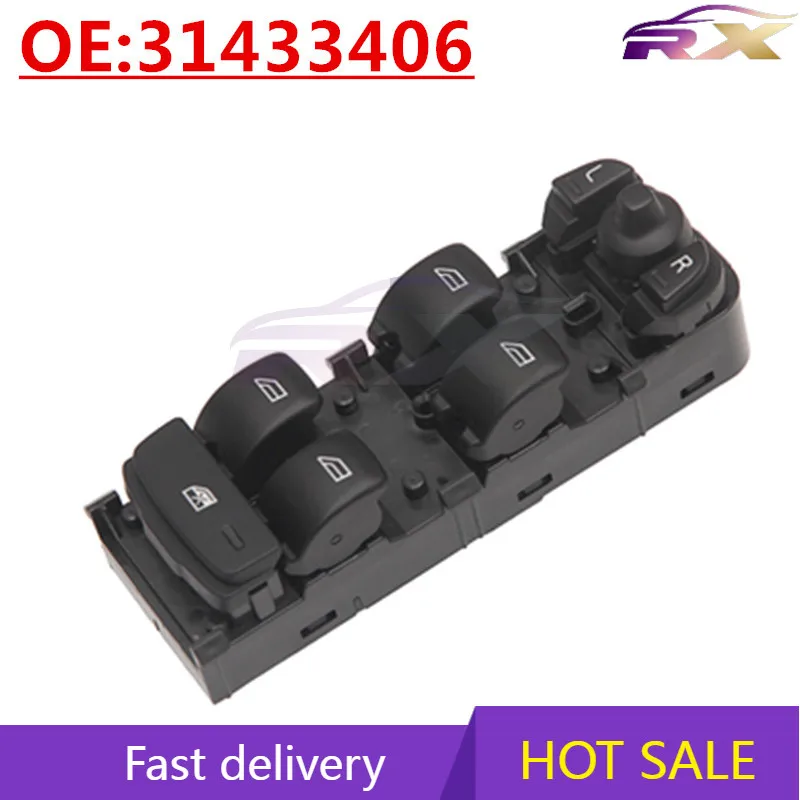 

OEM:31433406 Suitable for Volvo XC60 V60 automotive glass lifter switch main control automotive accessories
