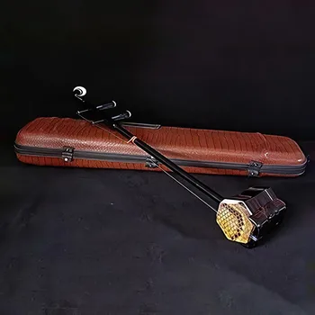 Traditional Wooden Erhu Handmade Folk Music Play Urheen Adult Performance Professional Erhu Chinese Classic Stringed Instruments