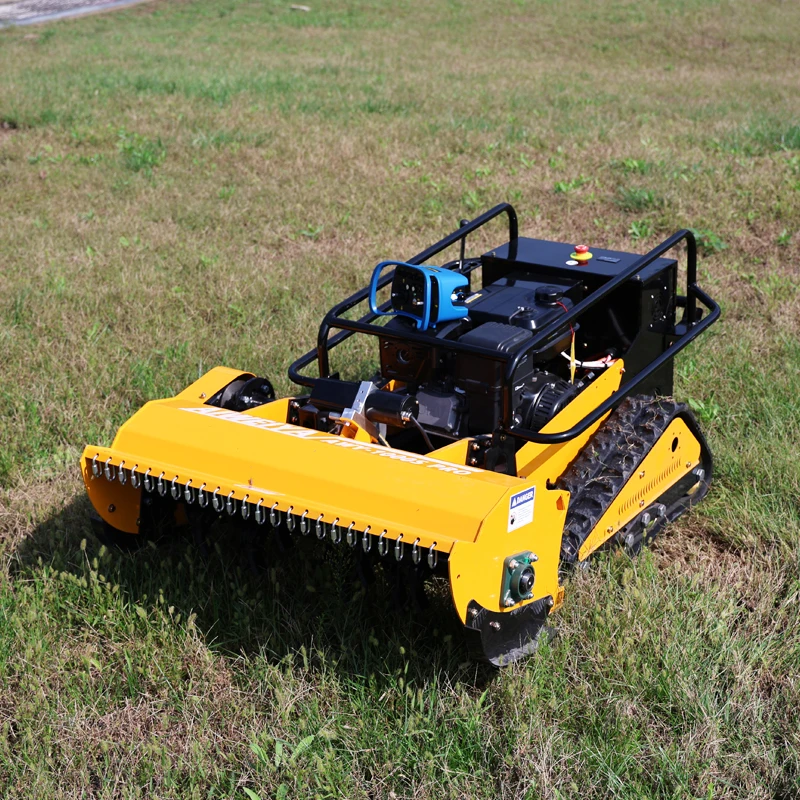 Customized Remote Control Lawn Mower CE EPA Certified Lawn Mower With Complete Spare Parts Global Export flail mower