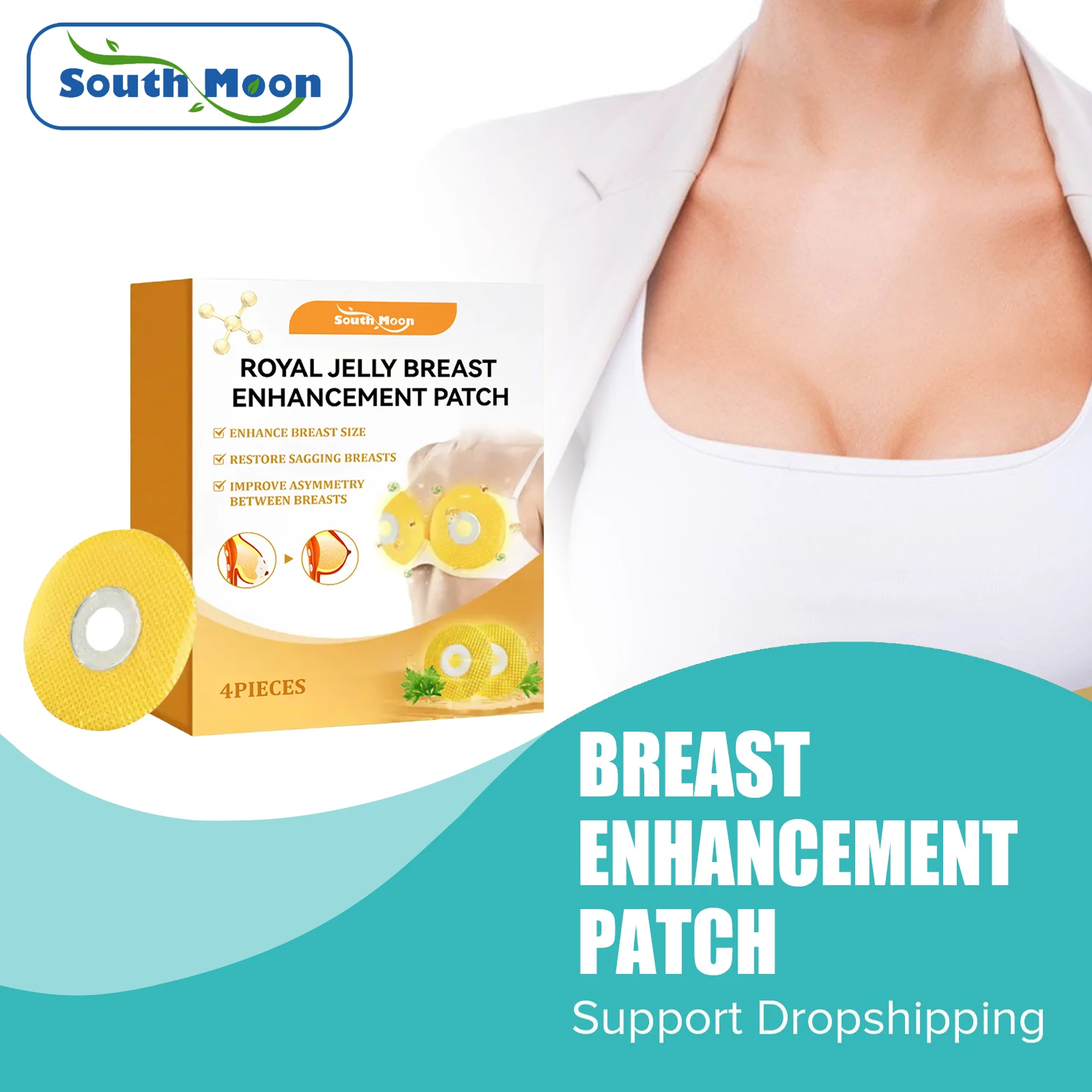Breast Enhancers Pads Bust Lifting Enlargement Improve Sagging Firming Boobs Plump Up Bigger Breast Care Chest Enhancement Patch