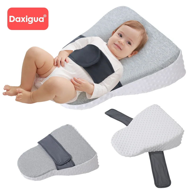 

Baby Anti Spitting Slope Pad Anti Overflow Choking Slope Pillow Newborn Feeding Pillow Feeding Artifact Bean Velvet Pillow