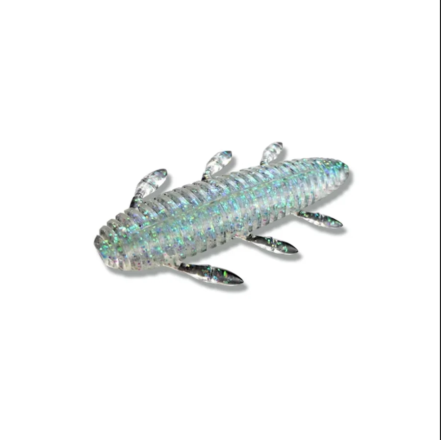 TSUNEKICHI Changji [Sinking worm] 1.8-2.2-2.6 inch perch Mandarin fish root fishing 6-foot soft bait Luya