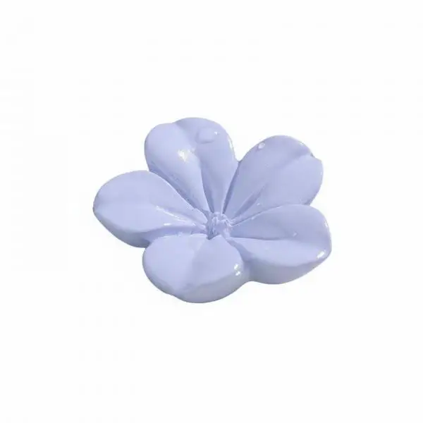 5xResin Buoyant Flower Bright Colors Decor Realistic Look Fairy Garden Water