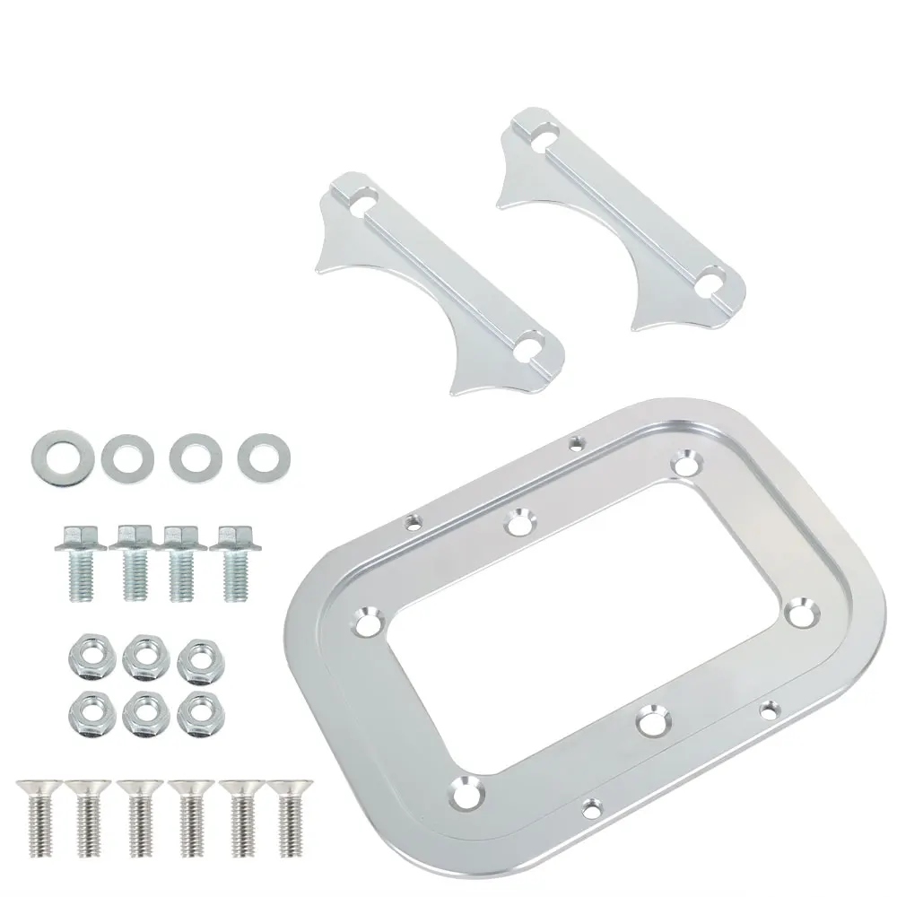 For 34/78 Optima Battery Relocation Tray Hold Down Mount Bracket Billet Aluminum