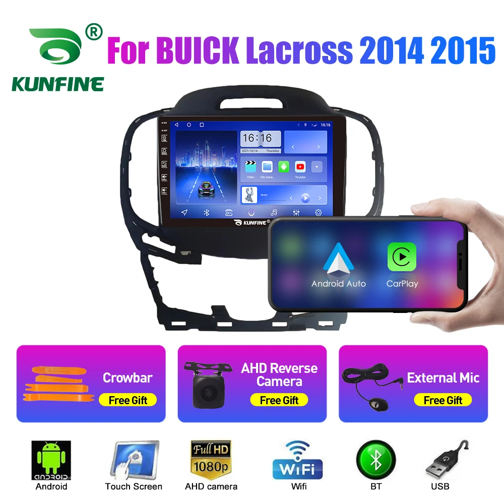 

10.33 Inch Car Radio For BUICK Lacross 2014 2015 2Din Android Octa Core Car Stereo DVD GPS Navigation Player QLED Screen Carplay