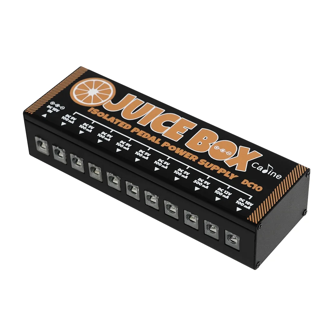 Caline DC10 Guitar Effect Pedal Power Supply 18V 1A 18W Adapter with 10 Isolated Outputs for Guitar Effects Pedals - view 6