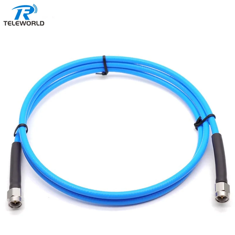 

26.5G SS402 Low Loss Test Cable Assemblies SMA male to SMA male Connector 26.5GHz 50ohm