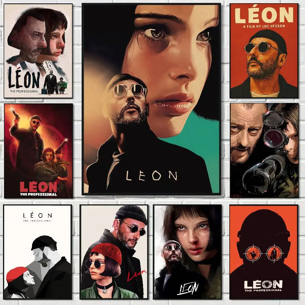 Movie Leon The Professional Aesthetic Poster Room Home Decoration Paintings Hanging Classic Birthday Gifts