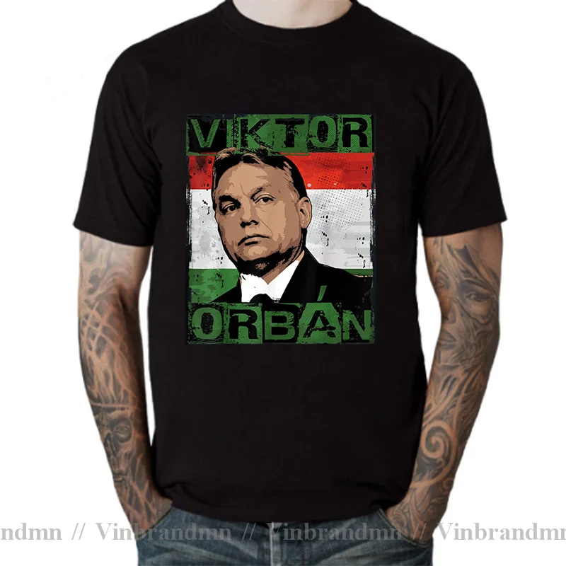 Виктор Орбин Орбан Надежда Топы Футболки Защитник Европы Футболка для мужчин Угорский Премьер-министра Венгерская футболка для мужчин Футболки