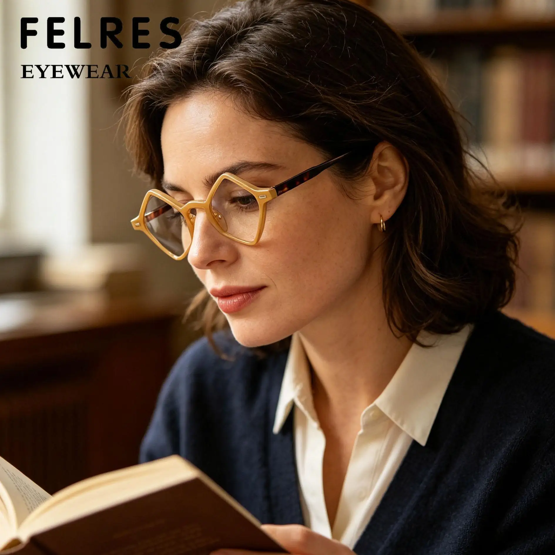 Negative Diopter -0.5-1.0 To-6.0 Myopia Glasses Women Anti Blue Light Irregular Nearsighted Eyewear Men Optical Prescription Len