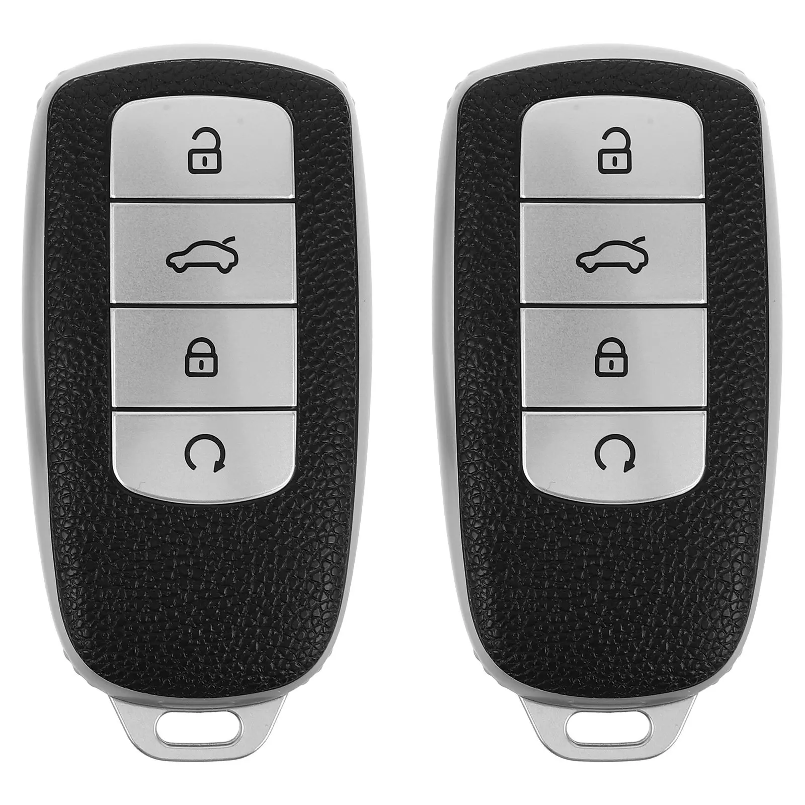 

2Pcs Car Key Cover Tpu Scratchproof Protective Sleeve for Most Models Elegant Lightweight Key Fob Shell Replacement