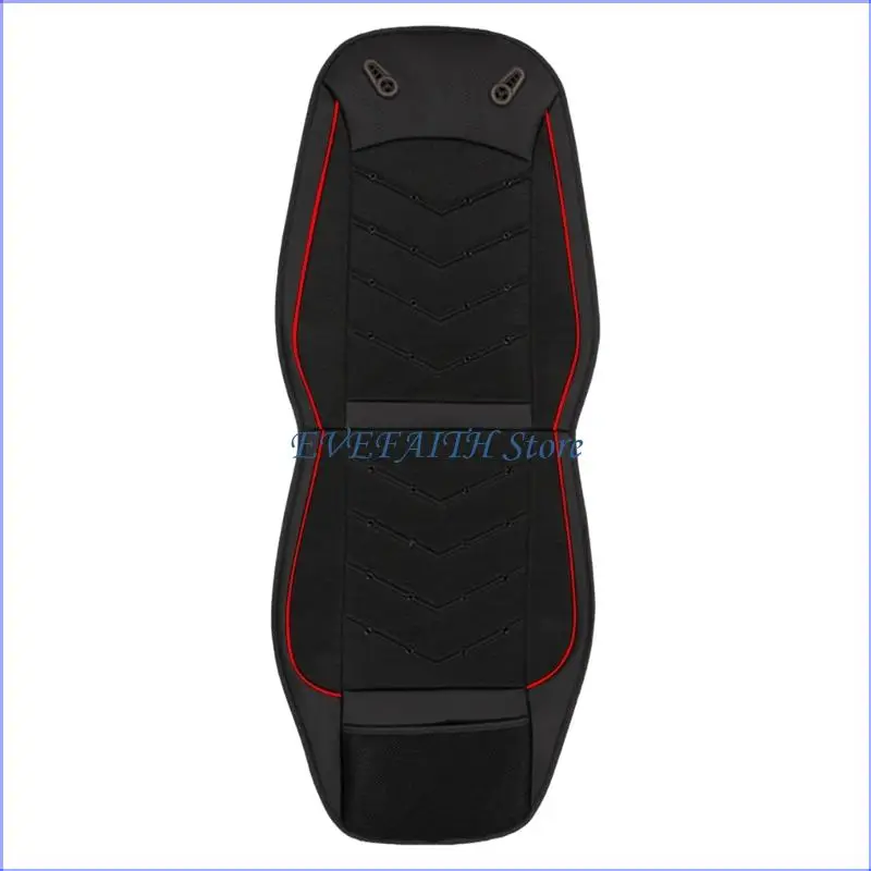 124B Cooling Car Cover, 12V 24V Car Cooling Pad Adjustable Temperature, for Daily Commuters in Summer Heat