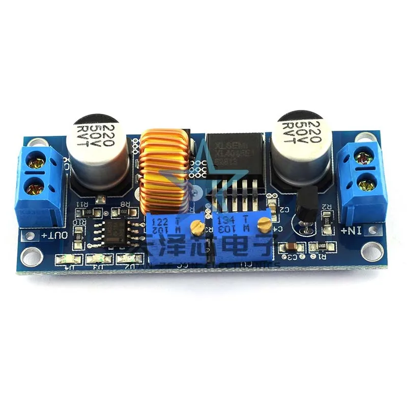 Tegangan konstan 5A arus tinggi dan modul daya Step-Down arus konstan pengisian baterai Lithium Drive Led