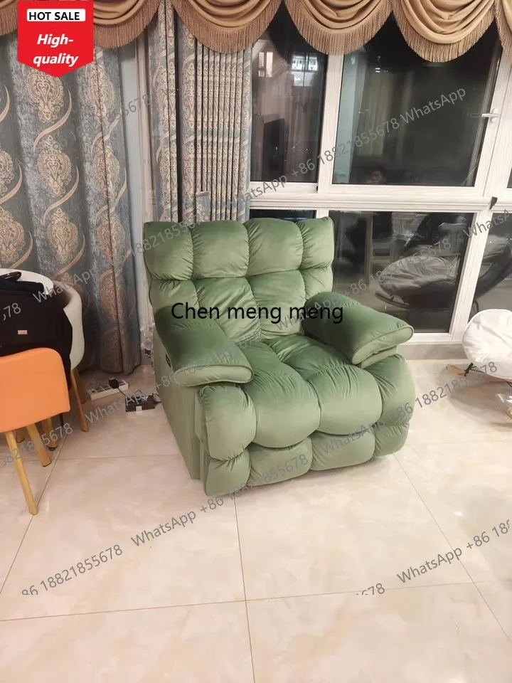 

C139 Smart Electric Rotate Chair Sofas Massage Single Person Chairs Living Room Modern Nordic Recliner Sillon Individual Furnitu