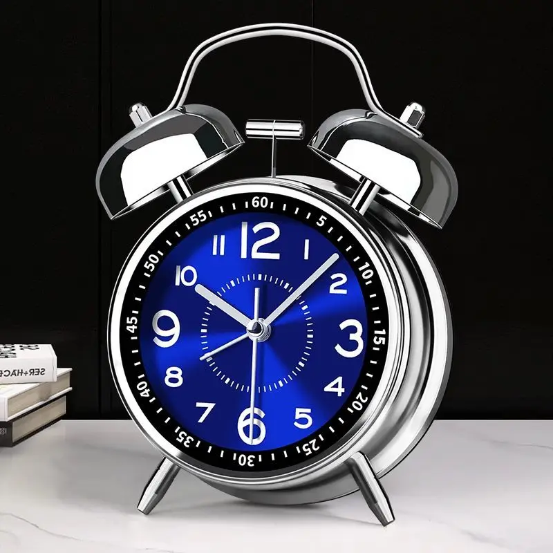 

Multicolor metal super loud alarm clock 2025 new student-specific wake-up artifact for junior and senior high school students