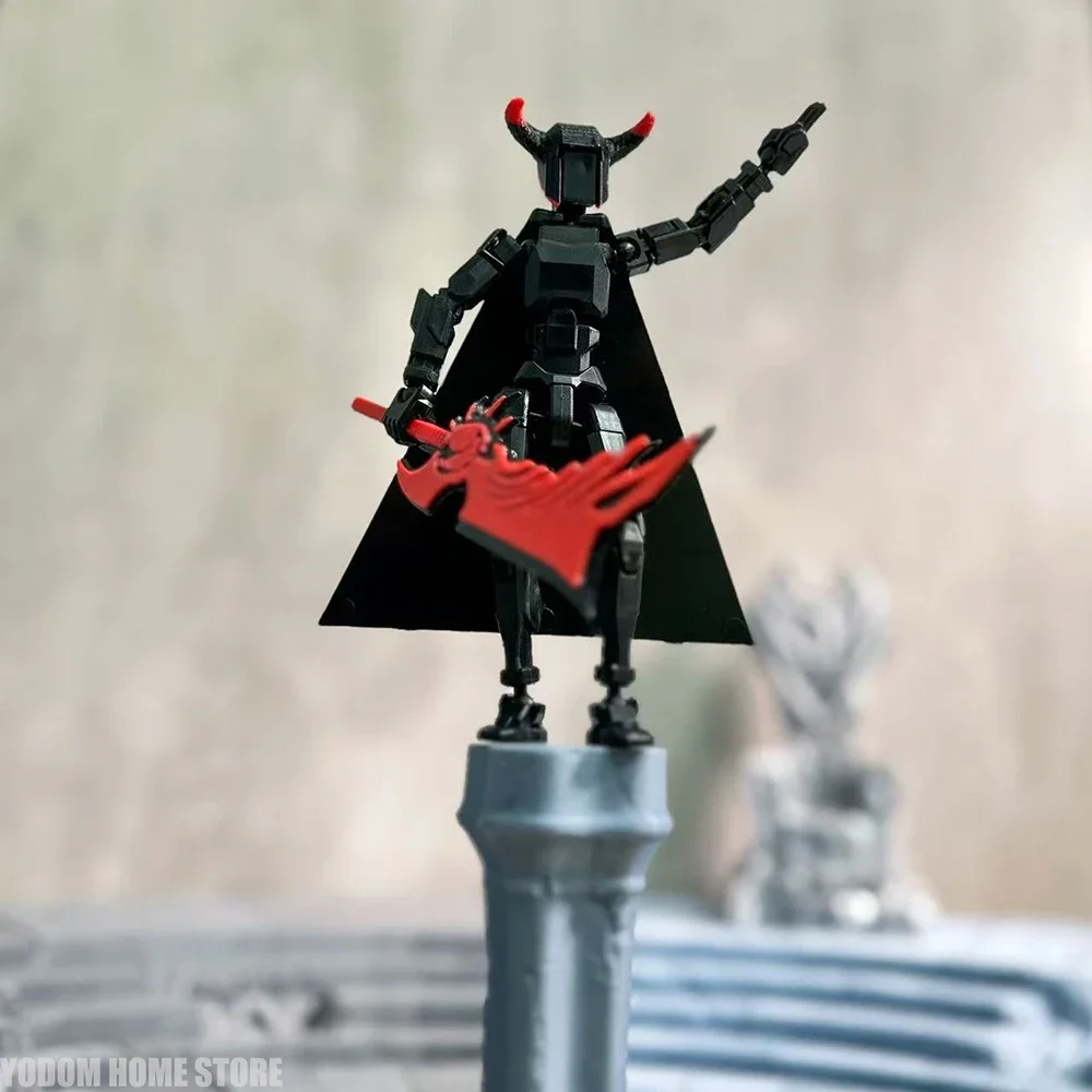 Wizard Warrior Angel Dummy 13 Lucky Figure Multi-joint Movable for Home Desk Decor Kids Gift Home Accessories