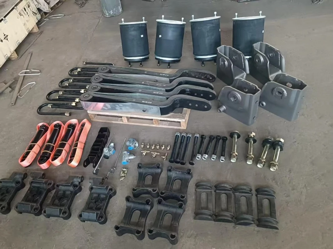 Customizable 2-Axle Trailer Air Suspension Component Durable Air Spring Kit Forged Steel/Rubber New Replacement Parts Shandong