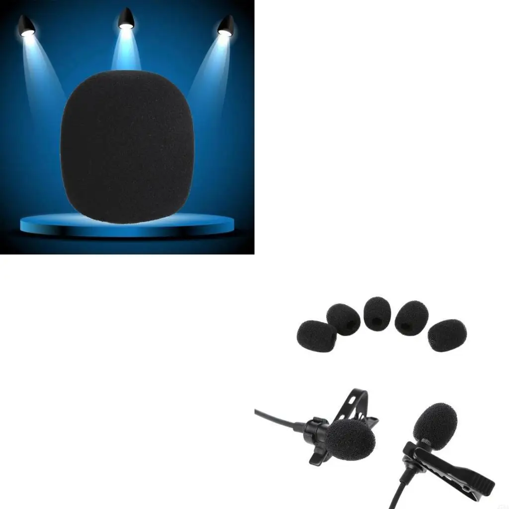 J78A Environmentally Friendly Sponge Mic protectors Mics Covers Repairing Parts