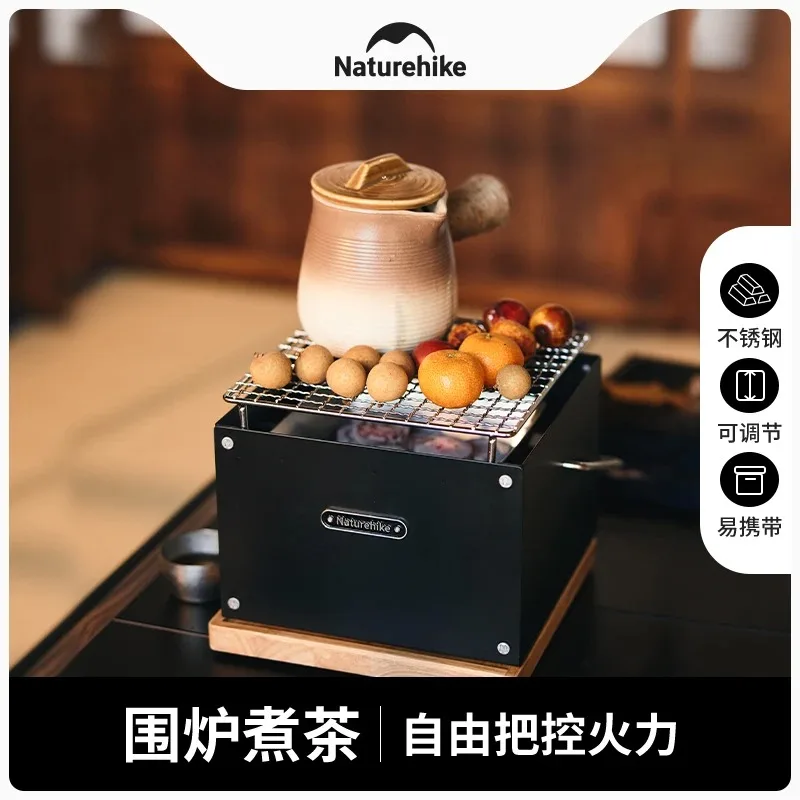 Naturehike Desktop Barbecue Stove Indoor And Outdoor Barbecue Racks Portable Tea Boiling And Roasting Oven