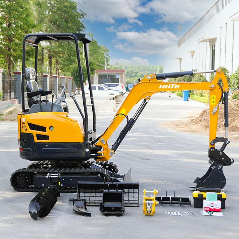 LEITE 1.8Ton escavatore cingolato escavatori agricoli escavatori motore Epa nuovo escavatore cingolato nuovo escavatore di alta qualità