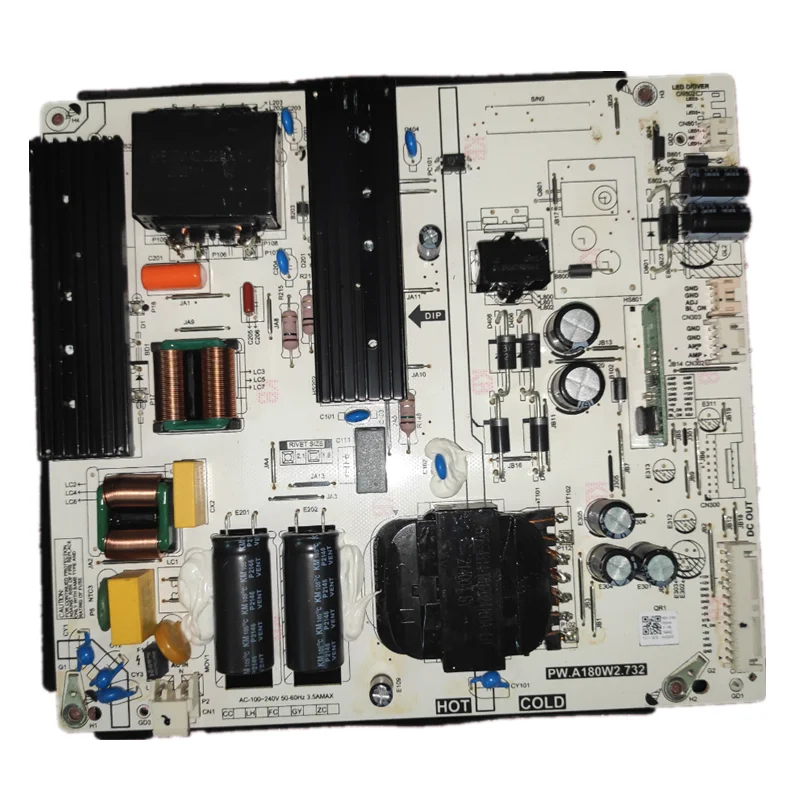 PW.A180W2.732 لوحة طاقة تلفزيون LED، تم اختبارها جيدًا، مواصفات الصورة المادية 2