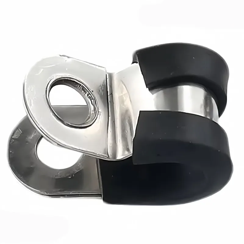 23 pcs M10 Rubber Lined Cushion Clamps with Rubber Cushion Liner, Multipurpose Versatile Practical, Reliable