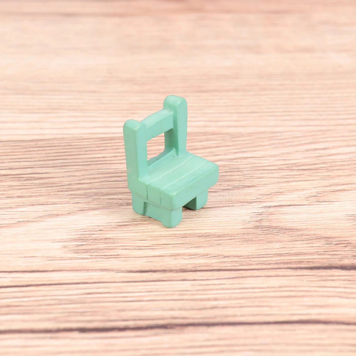 Resin Chair Miniature Landscape Accessory Bright Color Fine Workmanship for Moss Succulent Bonsai Garden Decor Simulated Resin