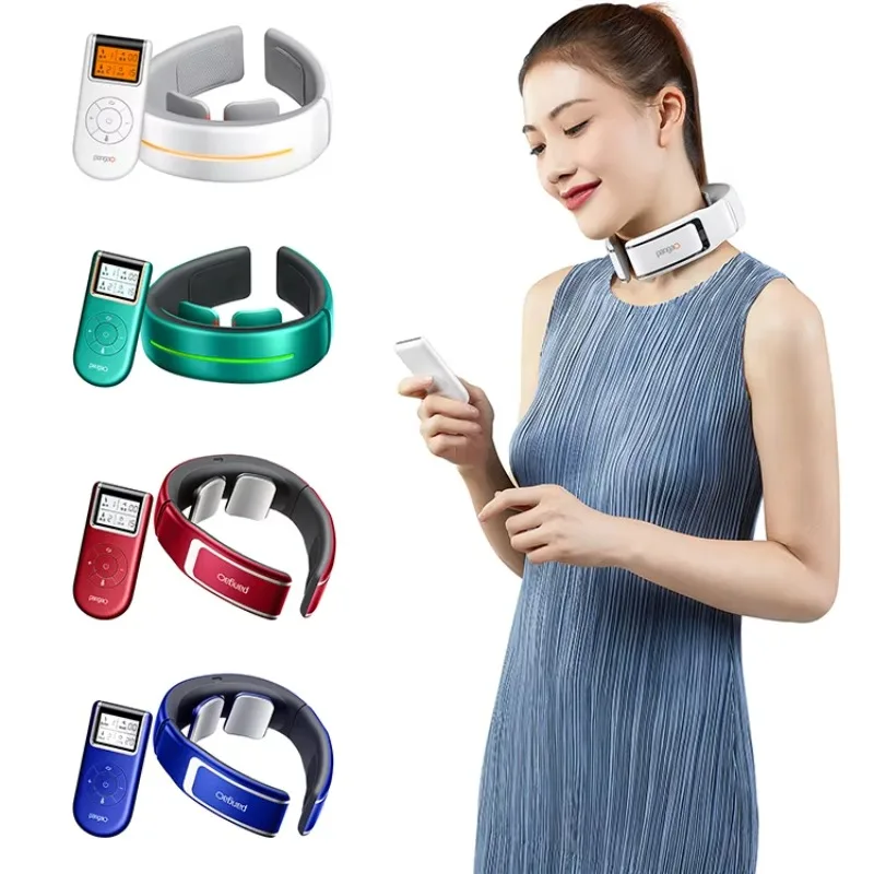 

Intelligent Smart Infrared Electric Pulse Shiatsu Dual Pressure Point U Shape Neck Massager