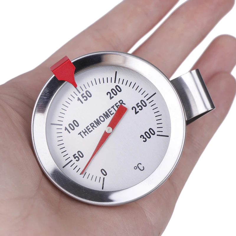 Probe Thermometer Kitchen Tools Cooking Temperature Meter 0~200℃ Milk Coffee Food Meat Gauge Stainless Steel