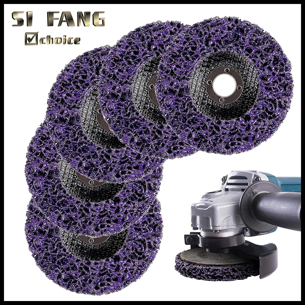 1PC Poly Strip Disc Ściernica do usuwania rdzy z farby Czyste tarcze szlifierskie do motocykli Trwała szlifierka kątowa do samochodu