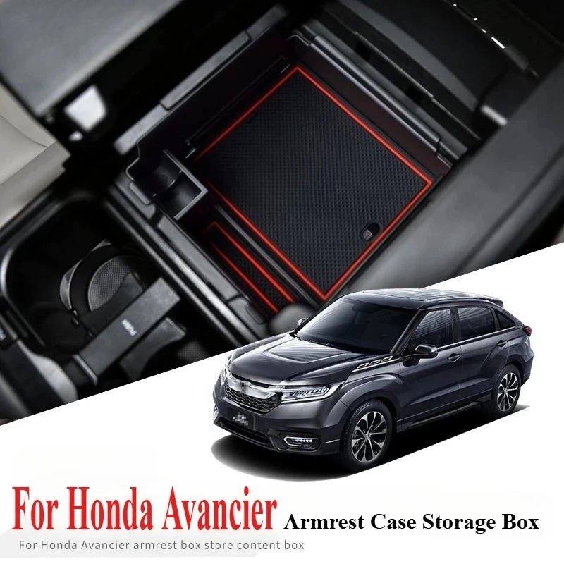 

For Honda Avancier Central Control Armrest Case Storage Box Car Interior Decoration Modified Accessories