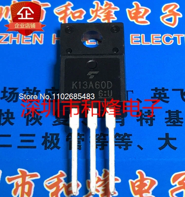 

（10PCS/LOT）K13A60D TK13A60D TO-220F MOS 600V 13A