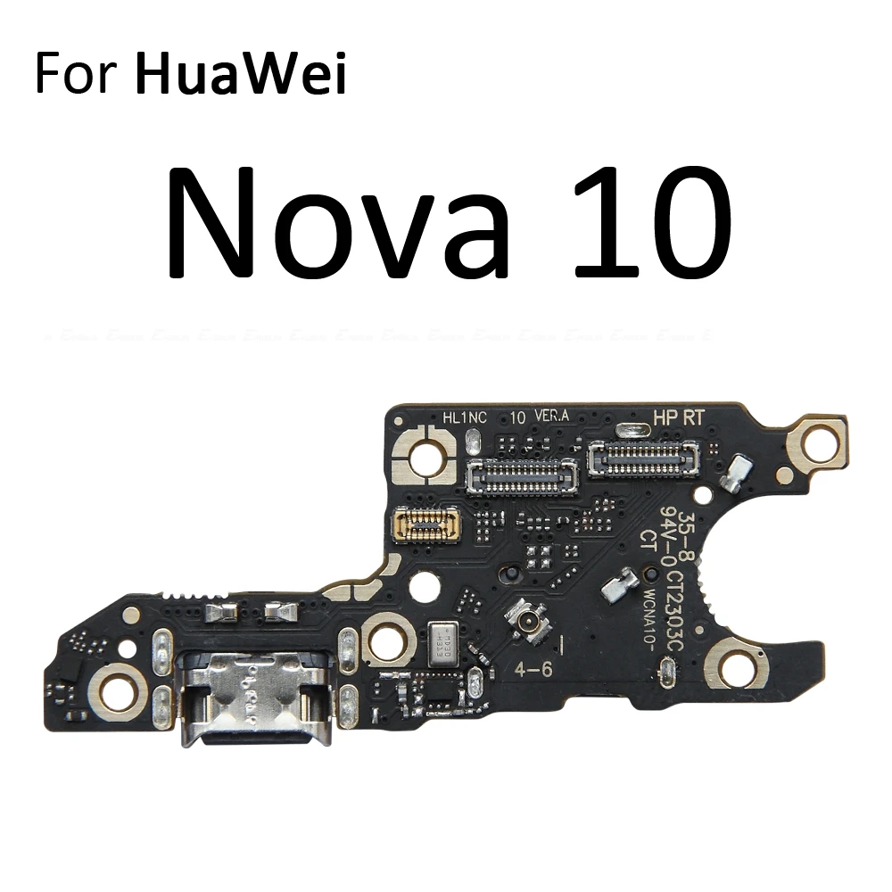Power Opladen Connector Plug Poort Dock Board Met Microfoon Microfoon Flex Kabel Voor Huawei Nova 9 10 11 11i 12 12i Pro SE Ultra