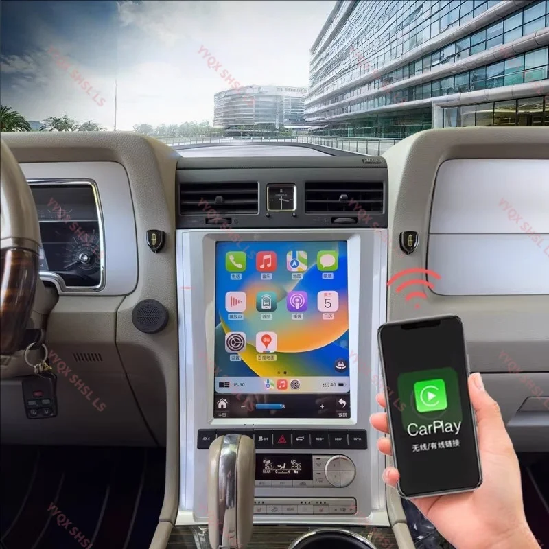 Car Multimedia Automotive Player For Lincoln Navigator 2010 2011 2012 2013  Android GPS Navigation Car Radio IPS Head Unit