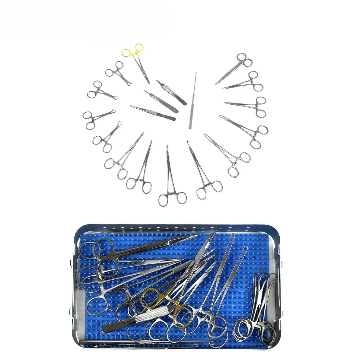2025/Basic Soft Tissue Set  Cat And Dog Spay Pack  Instruments With Scissors