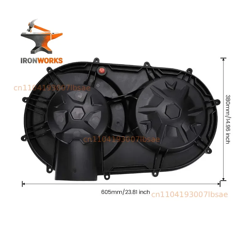 Variator CVT  Housing Cover Plastic 420212505 RR Replace Part 420212508 420212508