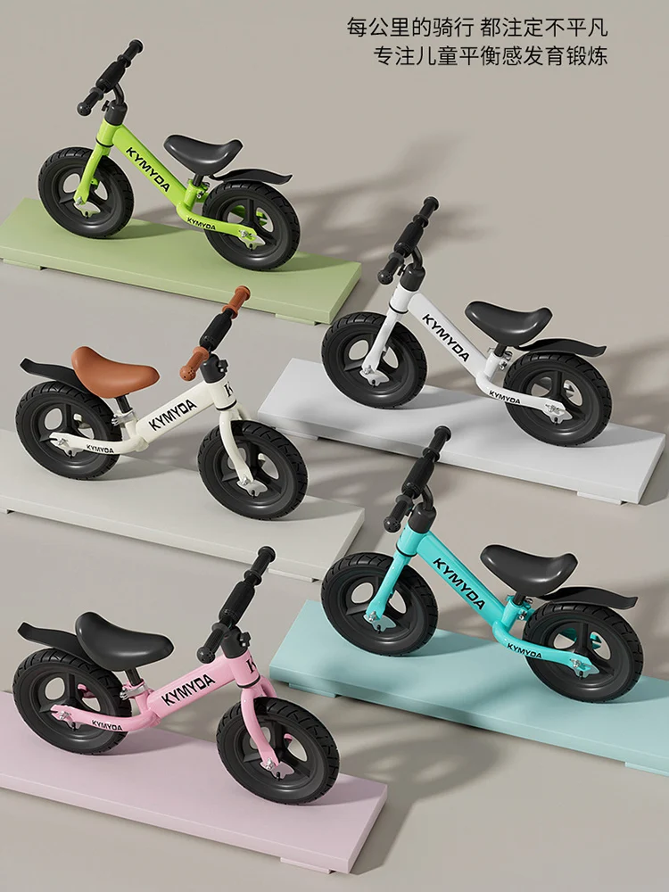 AliExpress NONE Kids Balance Bike Two In One No Pedal Adjustable Seat Carbon Steel Frame For Toddlers 1 To 6 Years Old Outdoor Riding Toy