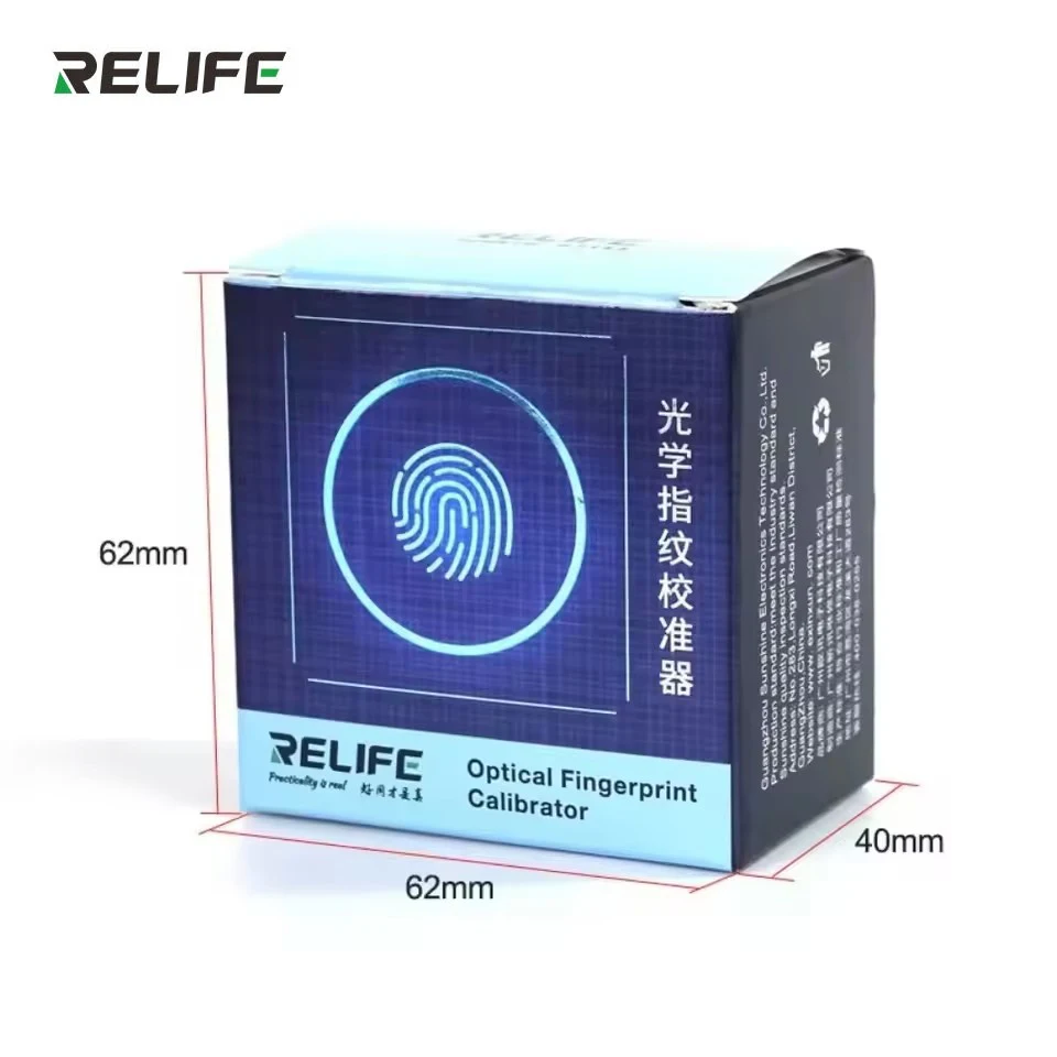 RELIFE RL-071B 4 in 1 Optical Fingerprint Calibration Solve Mobile Phone Screen Fingerprint Failure for HUAWEI/MI/OP/VI/ONE Plus