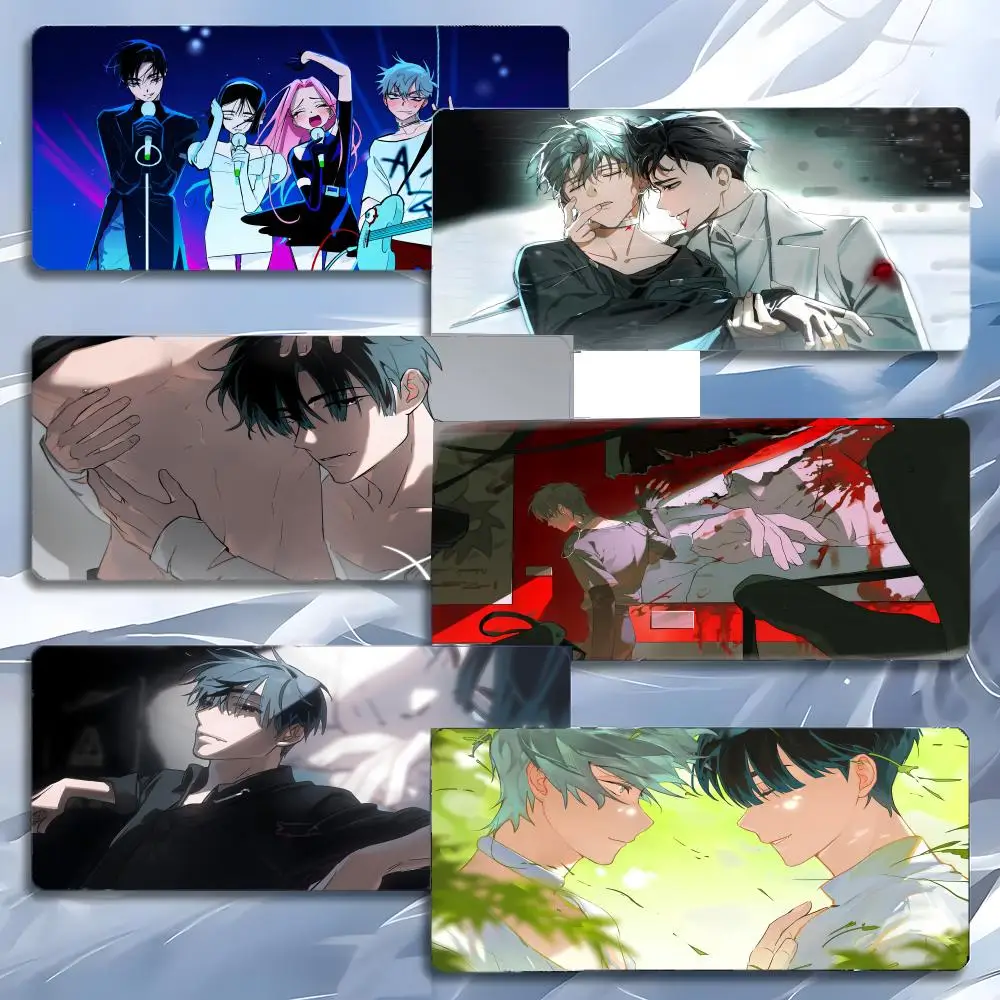 

Stylish Cool Anime A-Alien Stage Mizi Till Ivan Sua Mouse Pad Mousepad Large Gaming LockEdge Thickened PC Table Desk Mat