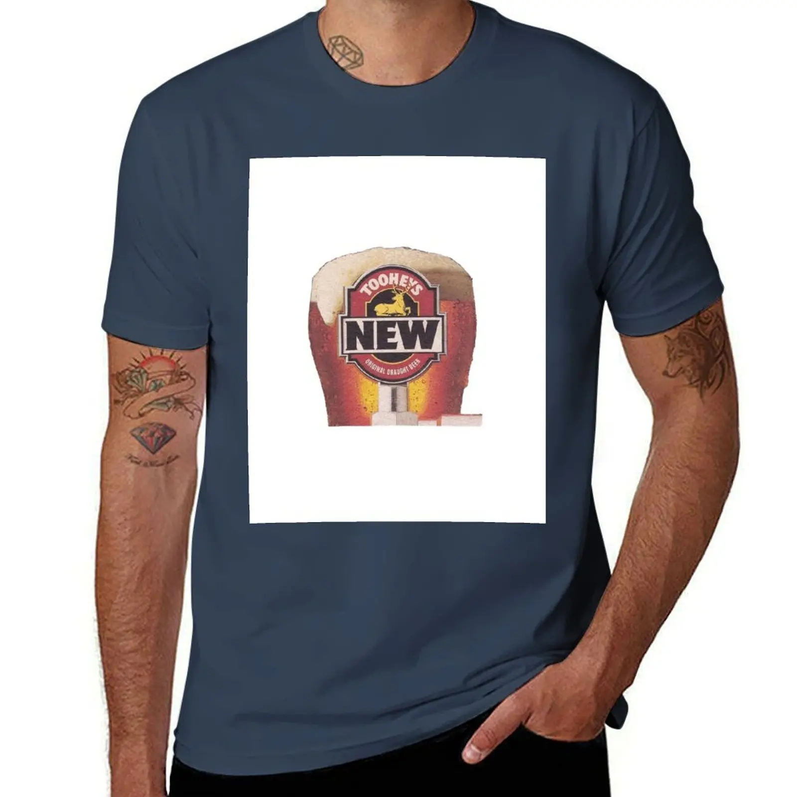 

Tooheys New T-Shirt Modern Print Casual T-Shirt