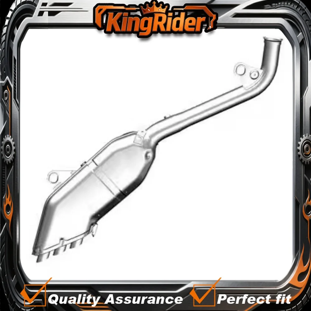 For use with ZONTES 703F genuine original muffler exhaust pipe front section muffler body rear section heat shield