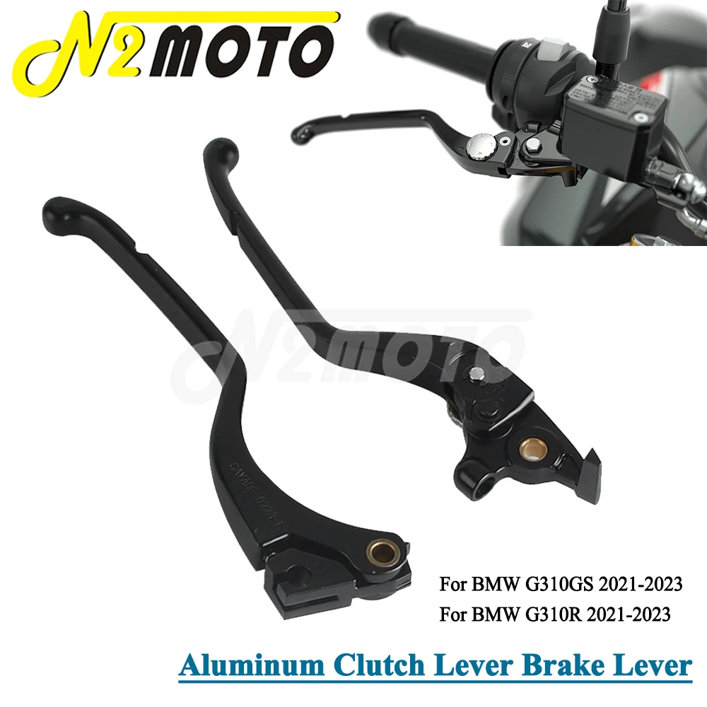 1Pair Motorcycle Manual Control Clutch Brake Lever For BMW G310R G310GS G310 R/GS G 310 GS R 2021-23 2022 Aluminum Handle Levers