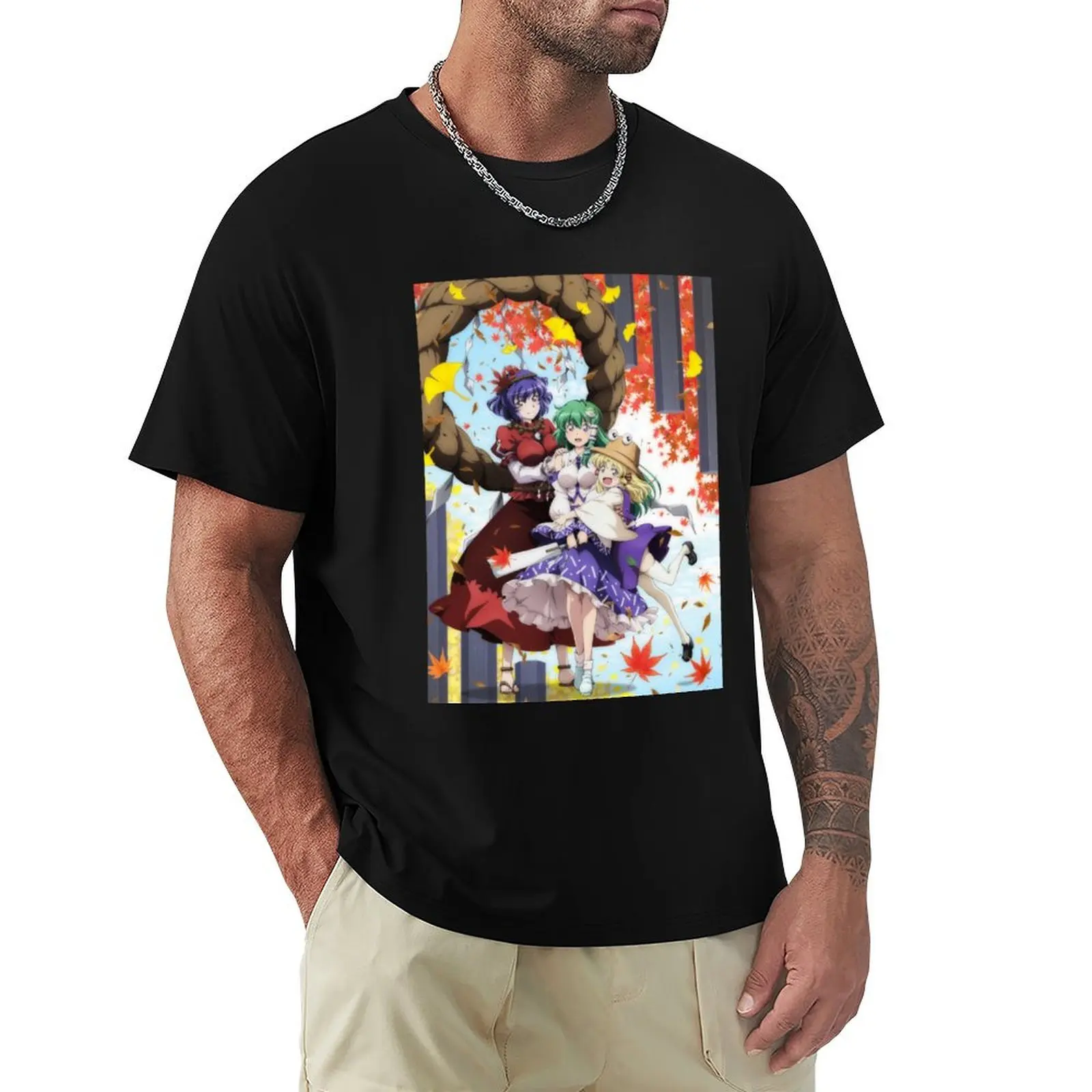 Touhou Project - The Memories of Phantasm T-Shirt Basic Comfort Fit T-Shirt for Men