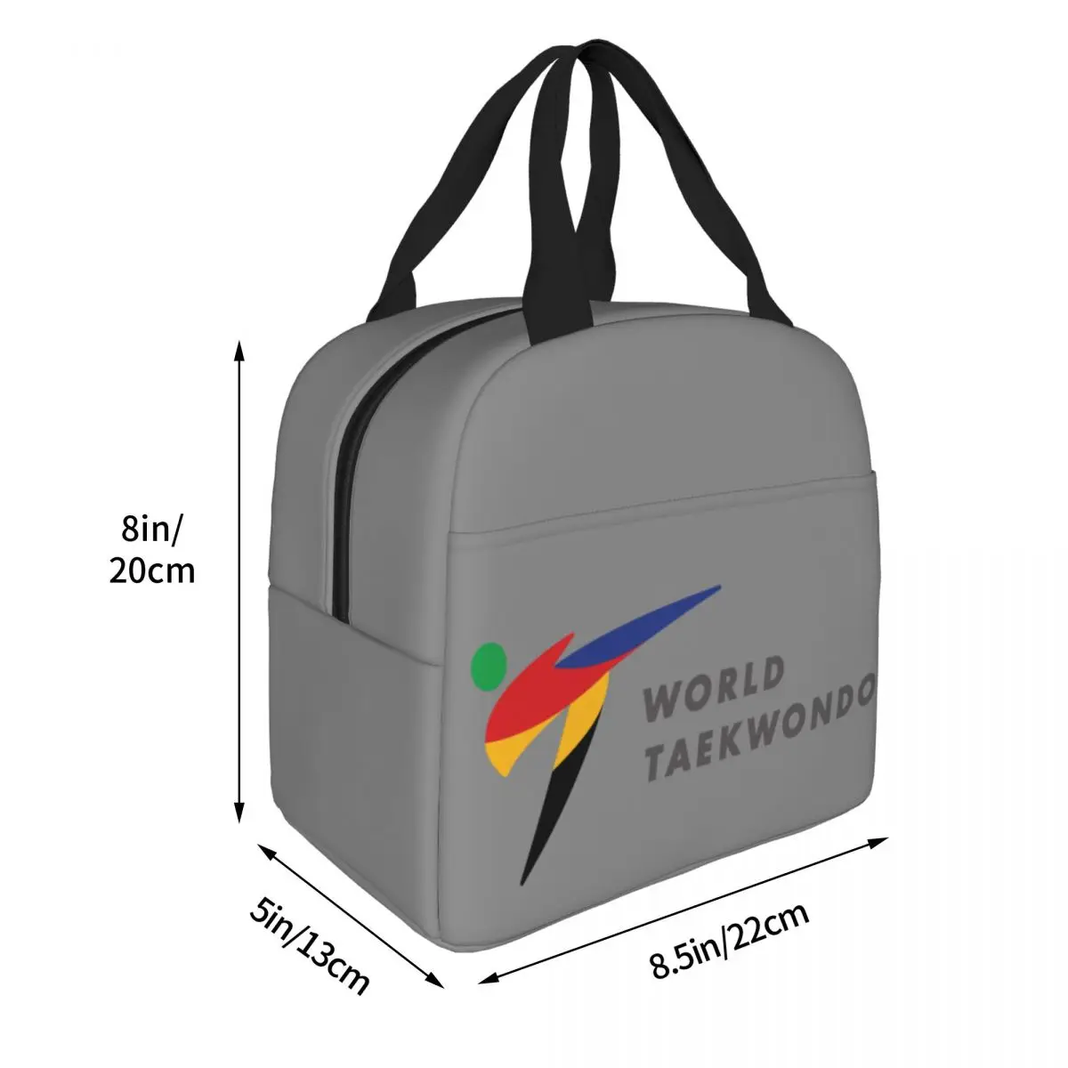 New WTF World Taekwondo Federation Portable Insulation Bag Lunch Box Rice Picnic Storage Bag Waterproof Storage