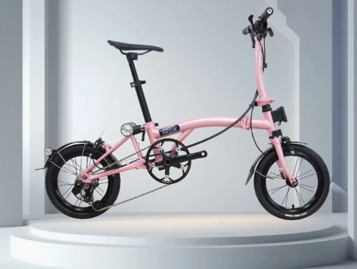 MINT BOB 3-14K 14Inch Triple Folding Bike/ Chromium-Molybdenum