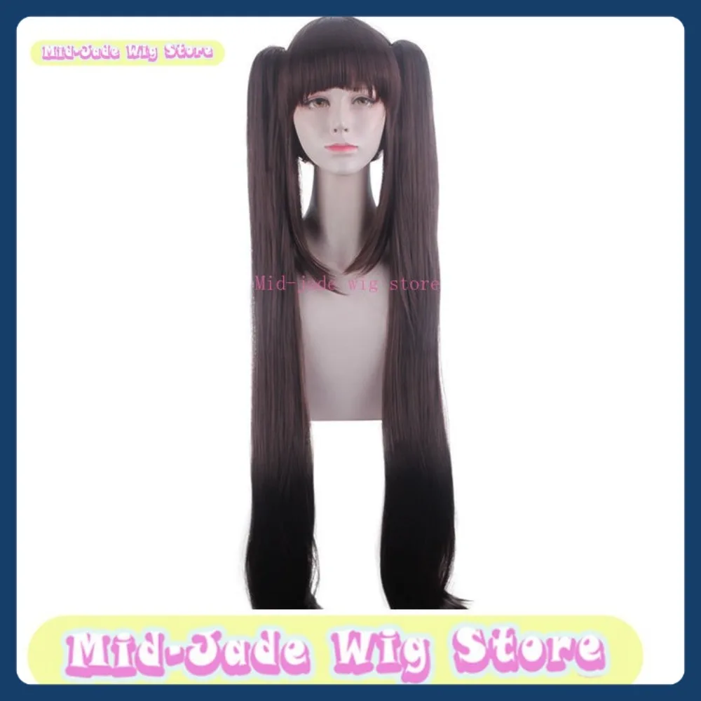 Peruka Mid-jade Wig Store Cat Girl Paradise Neko Para Cosplay Anime Gra Role-playing Halloween Kostium Rekwizyty Syntetyczne Włosy