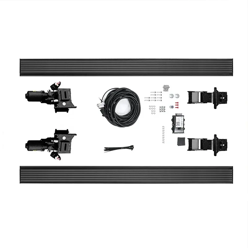 خطوات جانبية كهربائية أوتوماتيكية من سبائك الألومنيوم لوحة تشغيل كهربائية لرانجلر JK 2 باب صحارى روبيكون 2008-2017 #4