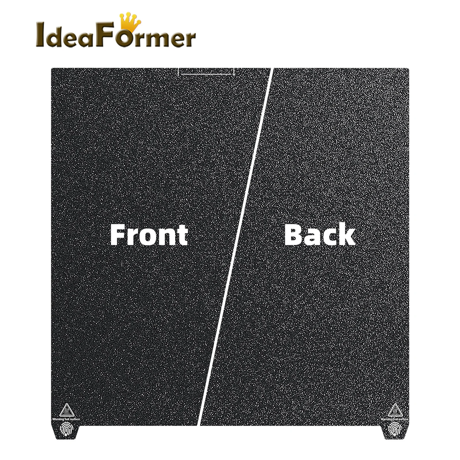 

For Creality K2 Plus 3D Printer Dual-Sided PEI Heat Bed (370*370mm) 300℃ Heat Resistance Compatible PLA/PETG/ABS/TPU